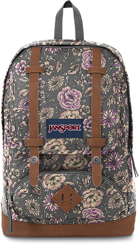 JanSport Cortlandt, Boho Floral Graphite Grey, One Size