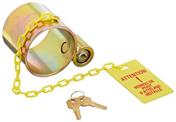 RoadPro RPKPSL3 Standard Duty King Pin Lock with 2 Keys