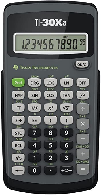 Texas Instruments TI-30Xa Scientific Calculator (Renewed)