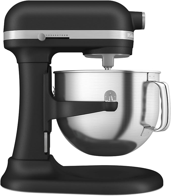 KitchenAid NEW 7 Quart Bowl Lift Stand Mixer with Double Flex Edge Beater KSM70SK, Cast Iron