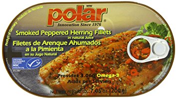MW Polar Herring, Smoked/Peppered, 7.05-Ounce