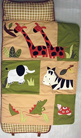 SoHo Nap Mat , Safari Jungle (All Hand Embroidery)