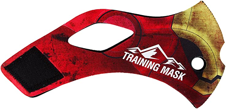 Elevation Training Mask 2.0 Red Iron - Red/Gold - Small