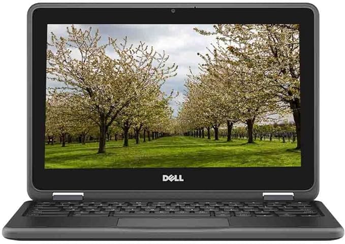 Dell Chromebook 3180 Laptop Computer, 11.6 Inch Laptop PC, Intel Celeron N3060, 4GB RAM, 16GB SSD, Web Camera, Wi-Fi, Bluetooth, HDMI, Chrome OS (Renewed)