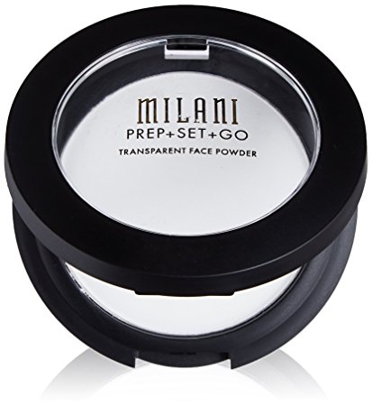 Milani Prep   Set   Go Transparent Setting Face Powder, Transparent, 0.24 Ounce