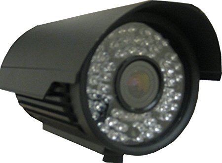Vonnic C107B 1/3-Inch Sony CCD 520 TV Lines 60 IR LED Night Vision 200-Feet 2.8-12mm Varifocal Bullet Camera (Black)