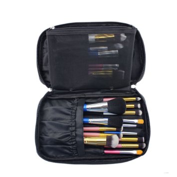 Hotrose® Timed Promotion Multifunctional Makeup Brush Zipper Cosmetic Case for Travel & Home Use(Small Size)