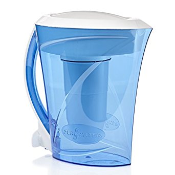 ZeroWater ZD-001 Filtration Pitcher with Electronic Tester, Filter Included