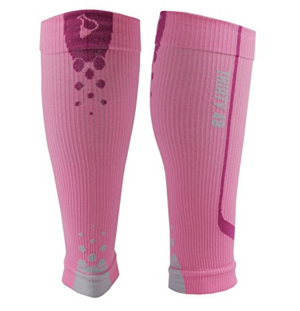 Graduated Compression Sleeves by Thirty48 Cp Series, Prevents Calf and Shin Splints ; Relieves Lower Leg Pain and Cramps ; Maximize Faster Recovery by Increasing Oxygen to Muscles ; Great for Running, Cycling, Walking, Basketball, Football Soccer, Cross Fit, Travel ;