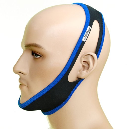 Chin Strap - The Original Anti Snoring Jaw Support [30 inch / Large] - Stop Snore Solution - Sleep Better Devices - CPAP Aids - Snore No More - Sleeping Relief Alternative to Mouthpiece Nose Strips