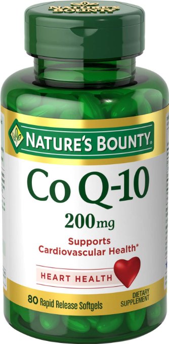 Natures Bounty Co Q-10 200 mg 80 Tablets