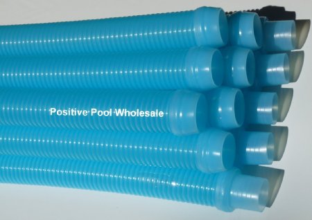 Kreepy Krauly (Universal 1½") 48" pool cleaner hose-AQUA 10-Pack