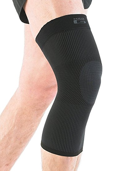 NEO G Airflow Knee Support - X-LARGE - Black - Medical Grade Quality sleeve, Multi Zone Compression, lightweight, breathable, HELPS strains, sprains, instability, weak & arthritic knees - Unisex Brace