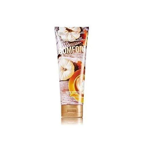 Bath and Body Works Pumpkin Latte Marshmallow Comfort Triple Moisture Cream 8 Ounce