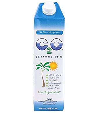 C2O Pure Coconut Water, 33.8 oz