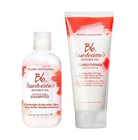 Bumble and Bumble Hairdresser's Invisible Oil Sulfate Free Shampoo & Conditioner Duo 8.5 oz