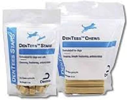 DermaPet Dentees Stars DentAcetic Pet Treats