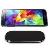 CHOETECH Qi Wireless Charger Kit for Galaxy S5 Including Wireless Charging Pad and Wireless Charging Receiver May not Compatible with OEM S-view Flip Cover