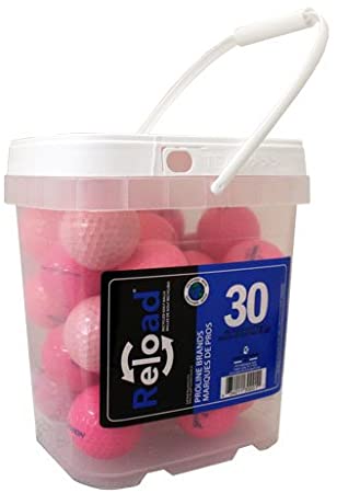 Pink Reload Recycled Golf Balls (30 Pack
