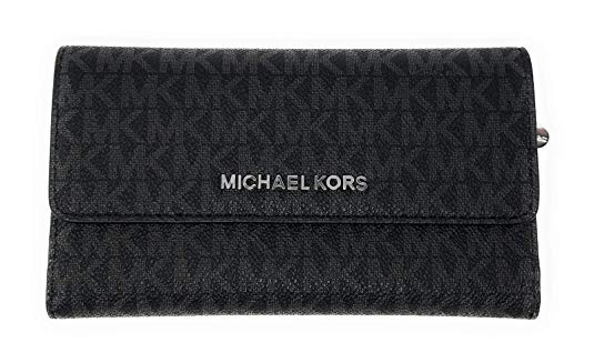 Michael Kors Women's Jet Set Travel Large Trifold Wallet