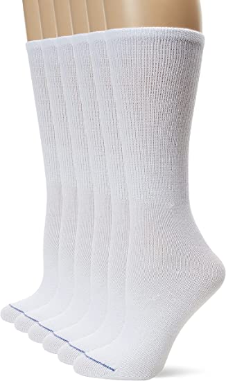 Dr. Scholl's womens Women's Diabetes & Circulator Socks - 4 & 6 Pair Packs - Non-binding Comfort and Moisture Management