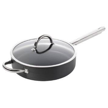 ProCook Professional Anodised Saute Pan and Lid 28cm  43L