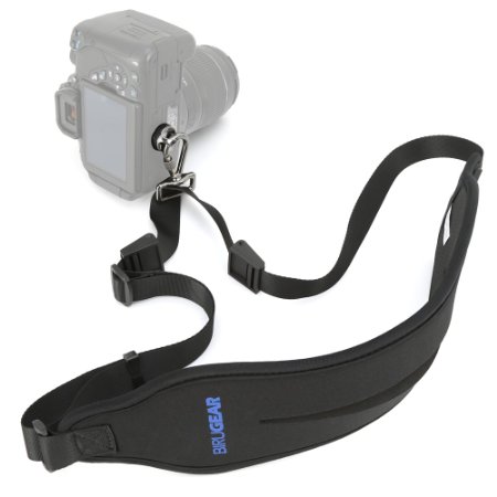 BIRUGEAR Anti-Slip Shoulder Neck Quick Release Neoprene Strap For DSLR SLR Digital Camera