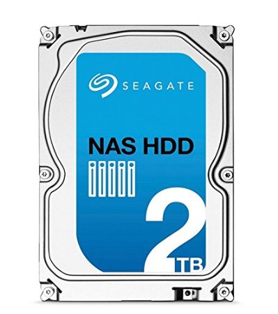 Seagate 2TB NAS HDD SATA 6Gb/s 64MB Cache 3.5-Inch Internal Bare Drive (ST2000VN000)