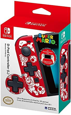 Hori Nintendo Switch D-Pad Controller (L) (Super Mario) By - Officially Licensed By Nintendo - Nintendo Switch