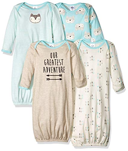 Gerber Baby Boys' 4-Pack Gown