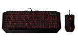 CM Storm Devastator - LED Gaming Keyboard and Mouse Combo Bundle Red Edition