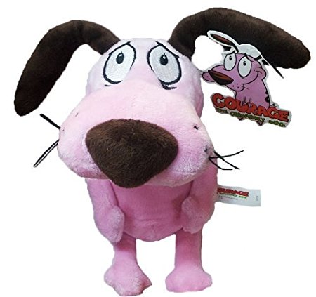 Courage The Cowardly Dog Soft Toy Plush 12'' by Cartoon Network