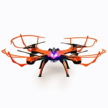 Maxbo 2.4G Quadcopter 6-Axis Gyro RC Headless Drone UFO With Altitude Hold, Hove Function,Locking Heading,One Key Landing /Take off ,3D Flips,2MP HD Camera