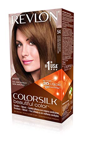 Revlon ColorSilk Haircolor, Light Golden Brown (54)