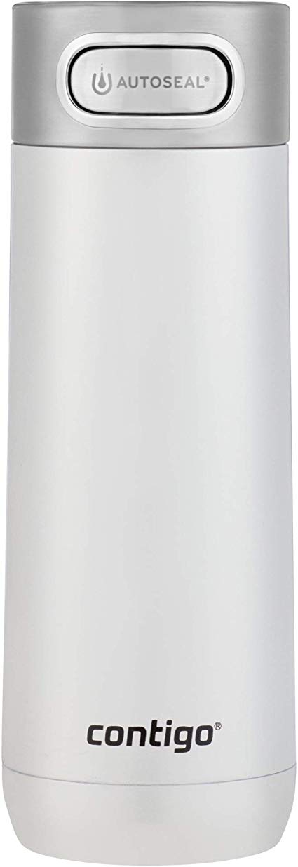 Contigo 2063457 Luxe AUTOSEAL Mug, 16 oz, Frosted Pearl