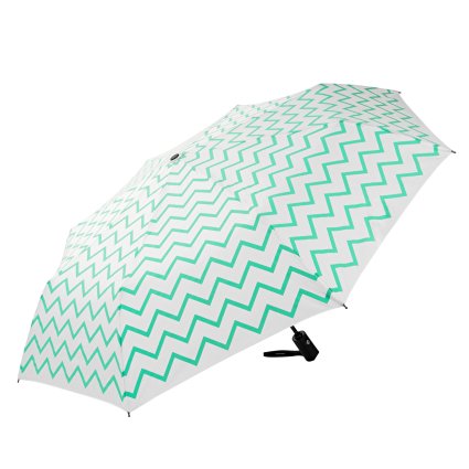 Mosiso Travel Umbrella, Top 10 Gifts For Travelers - Windproof For Rain and Snow, Wind Tested 55MPH - Compact Automatic Folding - Perfect Gift For Men and Women, Water Ripple