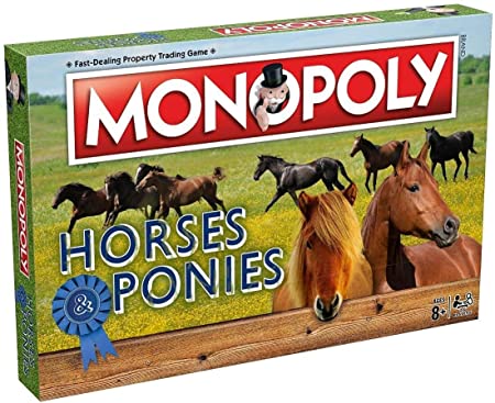 Horses and Ponies Monopoly Board Game