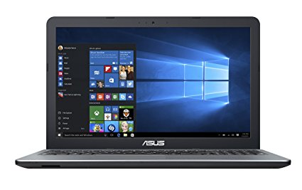 ASUS VivoBook X540SA 15.6-Inch High Performance Premium HD Laptop (Intel Quad Core Pentium N3700 Processor up to 2.4 GHz, 4 GB RAM, 500GB HDD, Windows 10) Silver