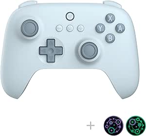 8BitDo Ultimate C Bluetooth Controller with 6-axis Motion Control and Rumble Vibration for Switch (Blue)