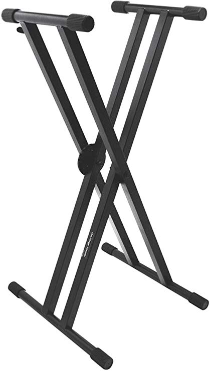 On Stage KS7291 Pro Double X Keyboard Stand