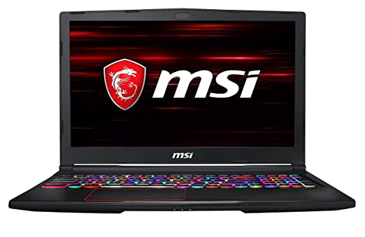 MSI GE63 Raider RGB 8SF-248IN 2019 15.6-inch Gaming Laptop (8th Gen Core i7-8750H/16GB/256GB NVMe M.2 SSD/1TB/Windows 10 Home/8GB Graphics/2.62 Kg), Black