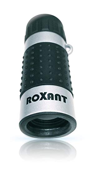 Roxant High Definition Mini Monocular Pocket Scope - Carrying Case, Neck Strap