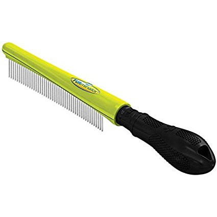 Furminator Finishing Dog Comb for All Coat Types for Tangle-Free Fur