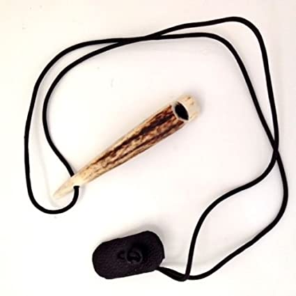 Stag Antler Whistle for Training or Hunting Shooting Handmade Gun Dog High Pitch