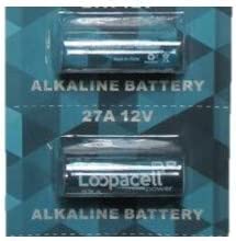 Loopacell 12 Volt Alkaline Batteries MN27 A27 27A 2 Pack