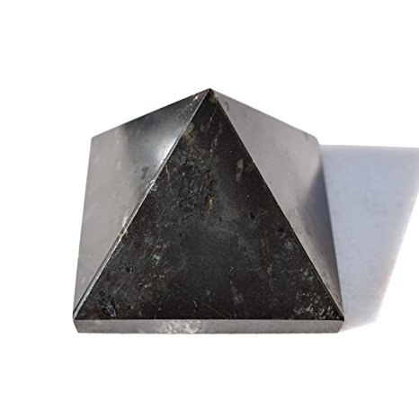 [1] CHARGED 2" (50mm) Himalayan Black Tourmaline Crystal Pyramid HEALING ENERGY / PSYCHIC PROTECTION REIKI by ZENERGY GEMS