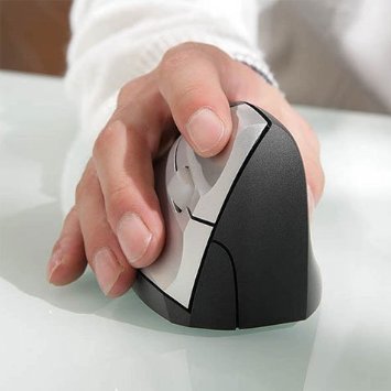 minicute Ezmouse2 Wireless Ergonomic Computer Mouse Left-handed