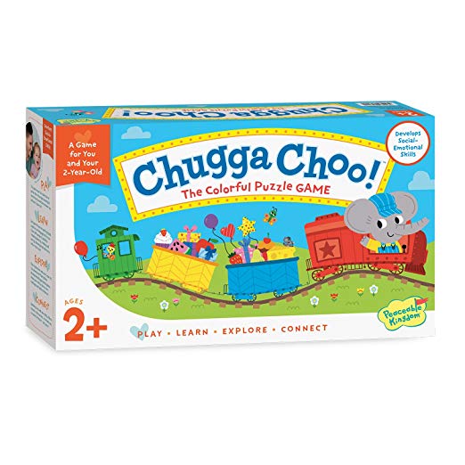Peaceable Kingdom/Chugga Choo! The Colorful Puzzle Game