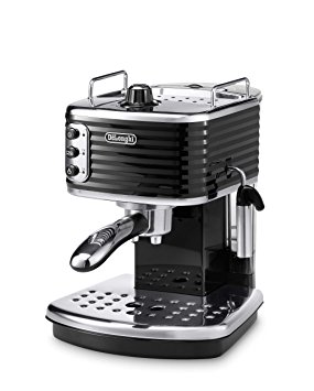 De'Longhi ECZ351.BK Scultura Traditional Pump Espresso Coffee Machine, 1100 W - Black