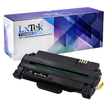 LxTek Compatible Black Toner Cartridge Replacement Set For Samsung 115L (1 Pack) MLT-D115L For use in Samsung Monochrome SL-M2870FW SL-ML2820DW SL-ML2830DW Xpress M2880FW Laser Printer